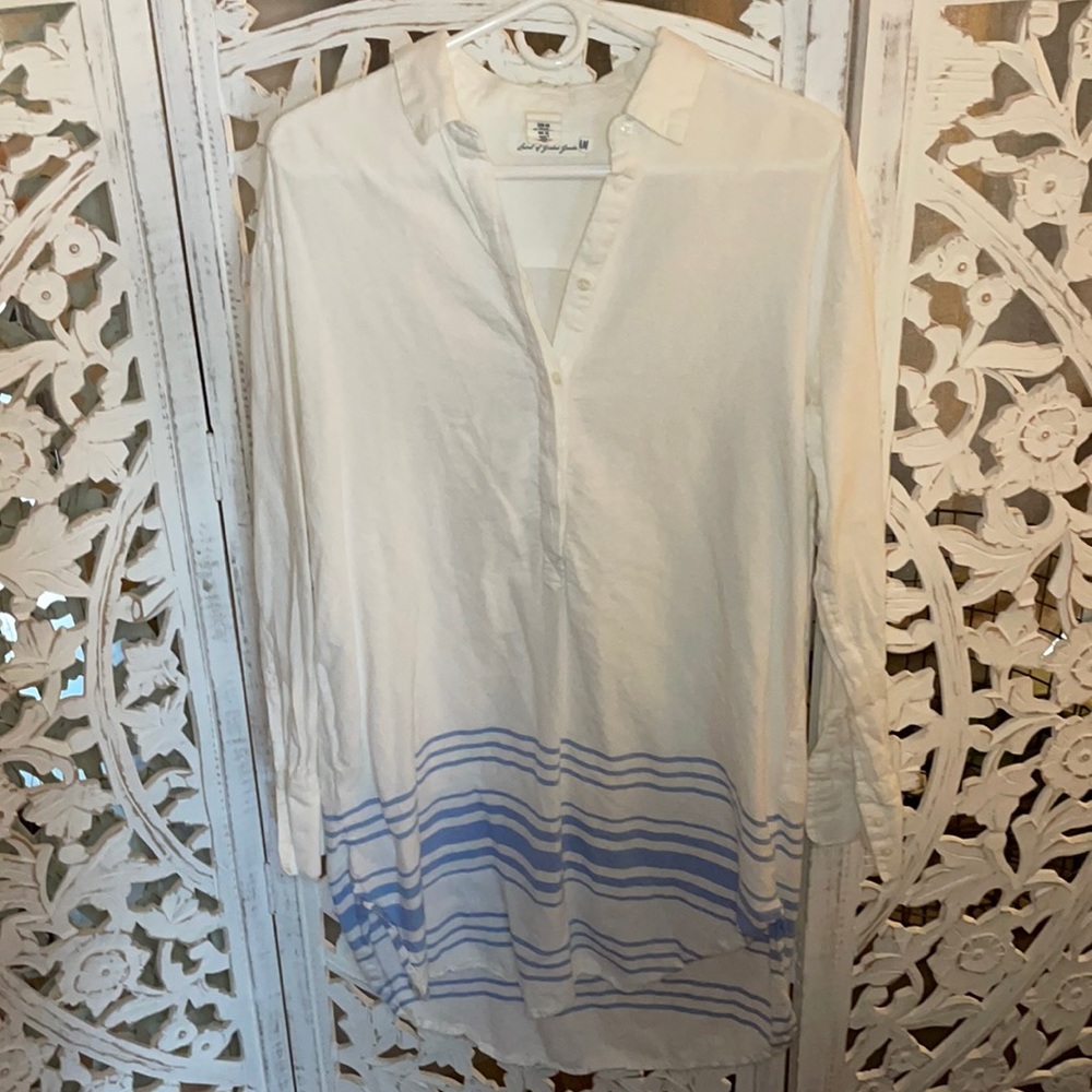 H&M 100% Cotton Swim Beach Dress Coverup